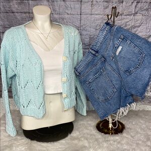 Rico Women’s Open Knit Cardigan